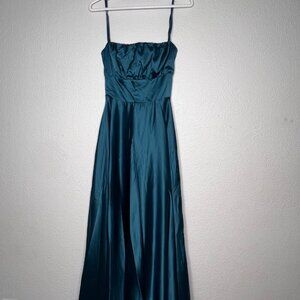 SAGE PROM DRESS
